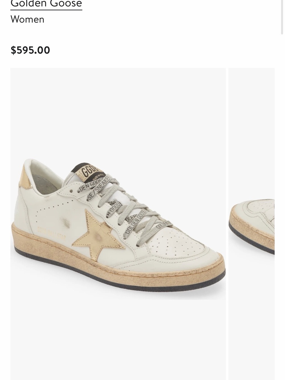 Golden Goose Women’s Ball Star Low Top Sneaker